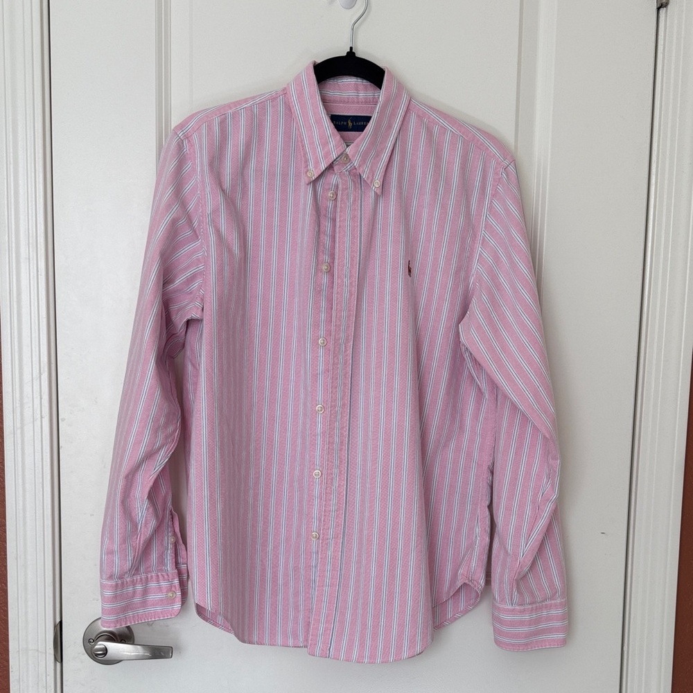 Ralph Lauren Women’s Blouse. Size L🩷 EUC